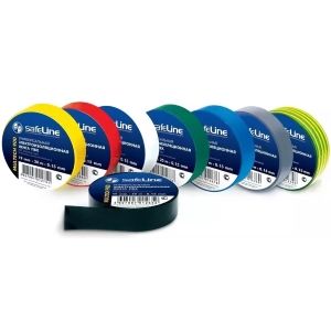 Изолента Safeline ПВХ 15x0.15х20 черный 9360 фото Изолента Safeline ПВХ 15x0.15х20 черный 9360 картинка